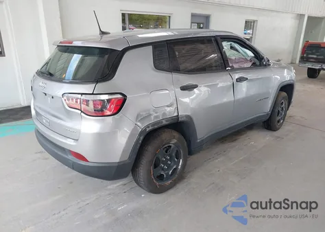 2019 Jeep Compass Sport 4X4 z USA, uszkodzony, nr VIN 3C4NJDAB1KT601871